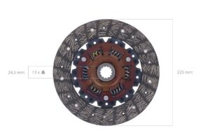 Disque d’embrayage Iseki TK, TG