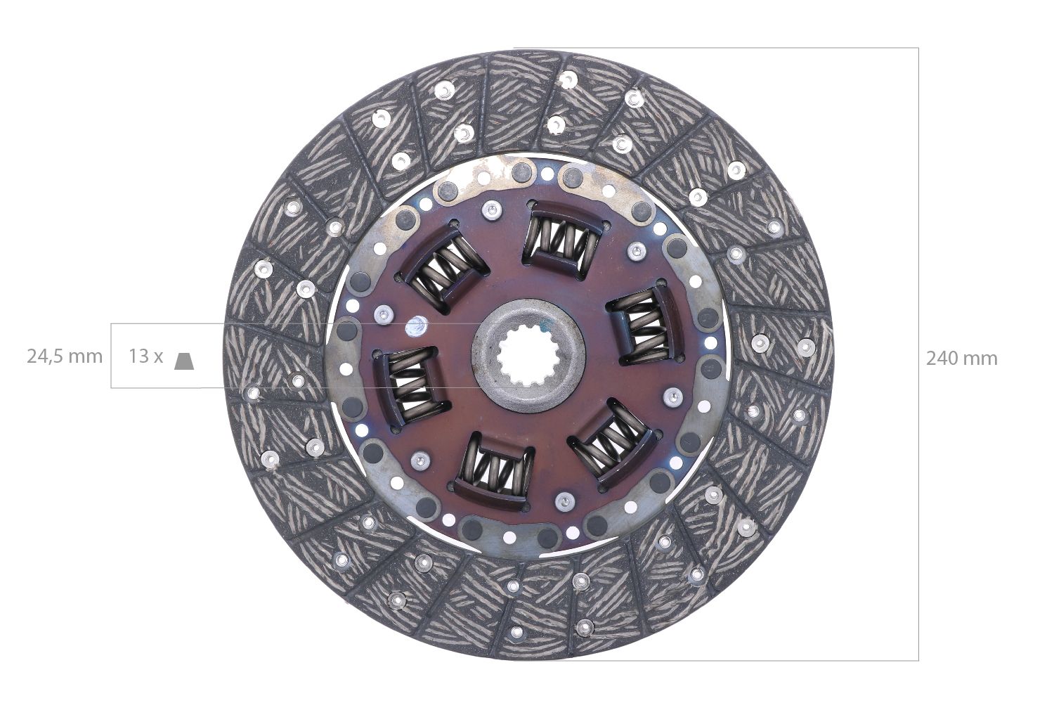 Disque d’embrayage Iseki TK538, 5140