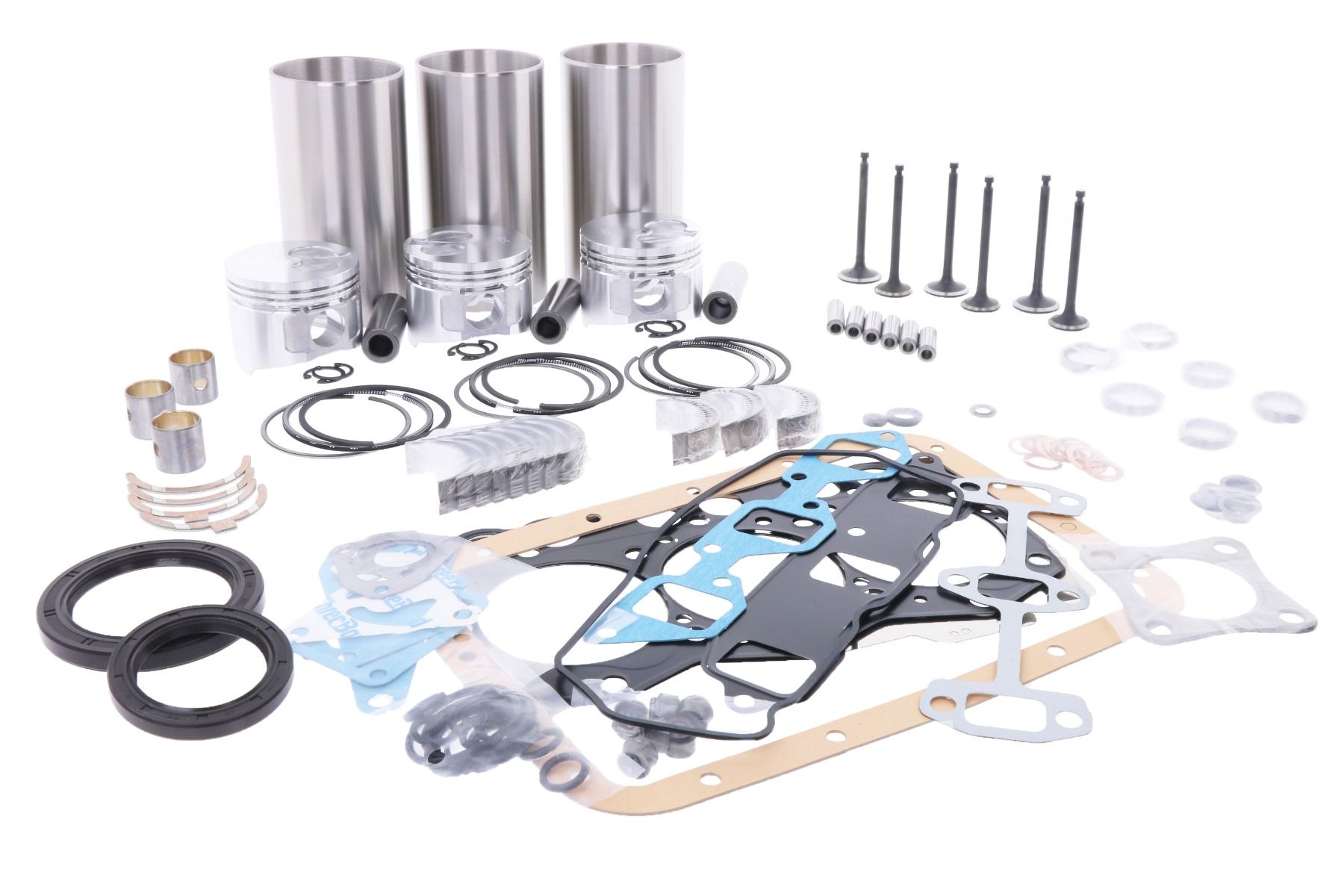 Kit de révision du moteur Yanmar (injection indirecte) 3TNE68, Komatsu 3D68E