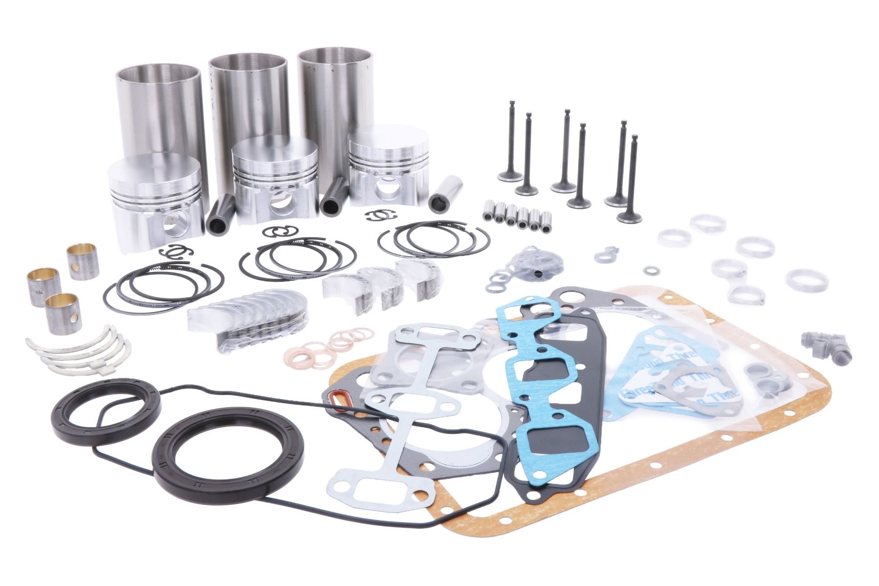 Kit de révision du moteur Yanmar 3TN72 (injection indirecte)