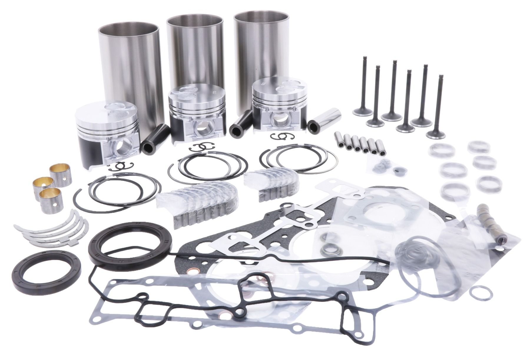 Kit de révision du moteur (injection indirecte) Yanmar 3TNV76, Komatsu 3D76E