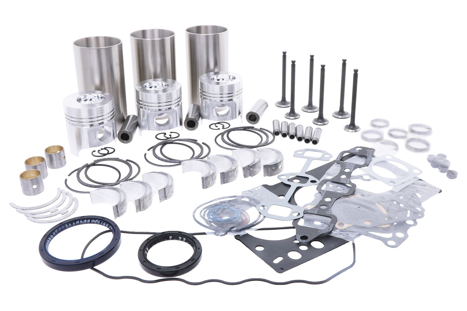 Kit de révision du moteur (injection directe) Yanmar 3TNE78, Komatsu 3D78AE, 3D78E