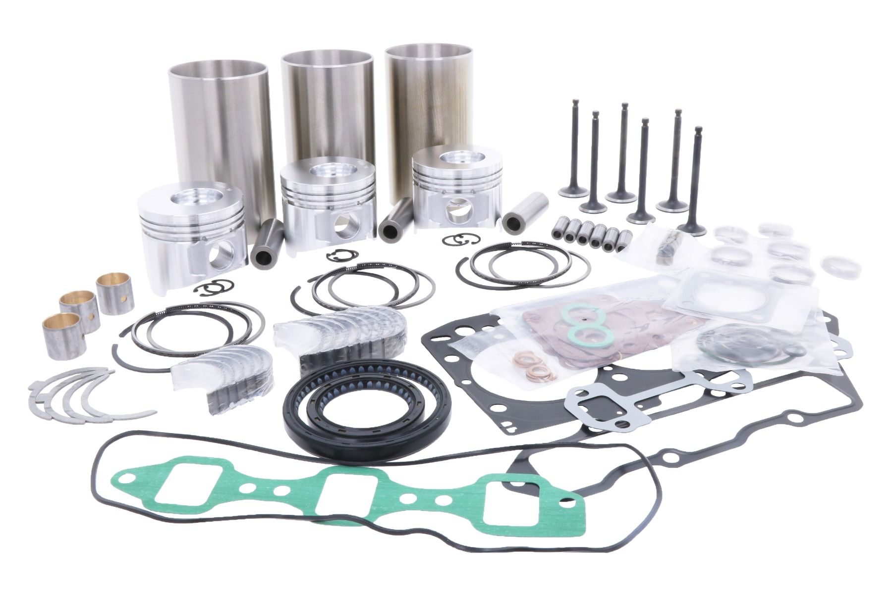 Kit de révision du moteur (injection directe) Yanmar 3TNV82, Komatsu 3D82AE