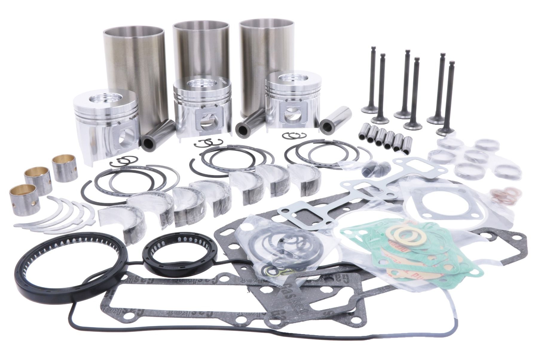 Kit de révision du moteur (injection directe) Yanmar 3TNV84, 3JH3, Komatsu 3D84E, S3D84, John Deere, Isuzu