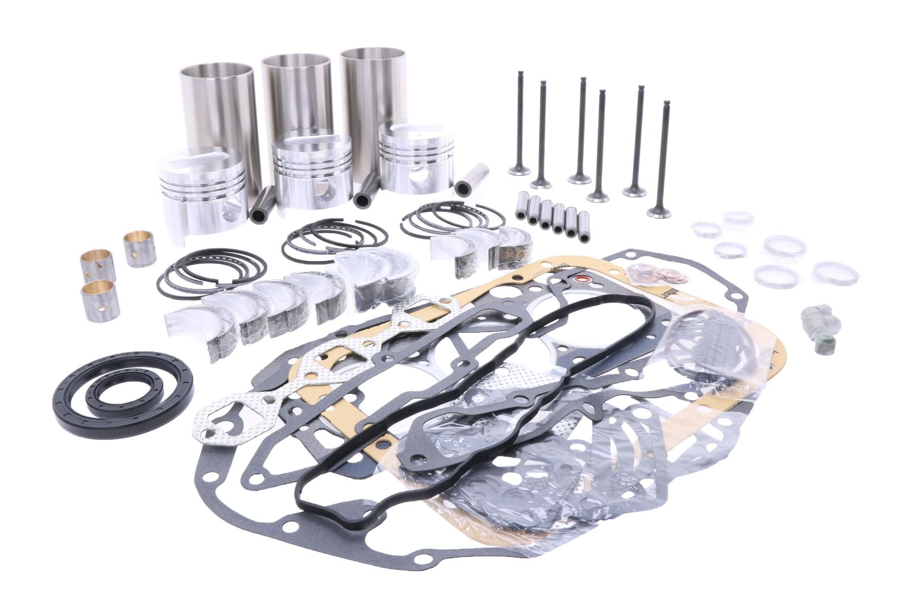 Kit de révision du moteur Mitsubishi MVS3L, MVS3L2, S3L, S3L2, Captain, Startrac, Etc.,