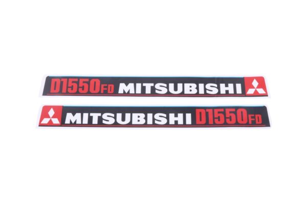 Autocollant pour capot Mitsubishi D1550