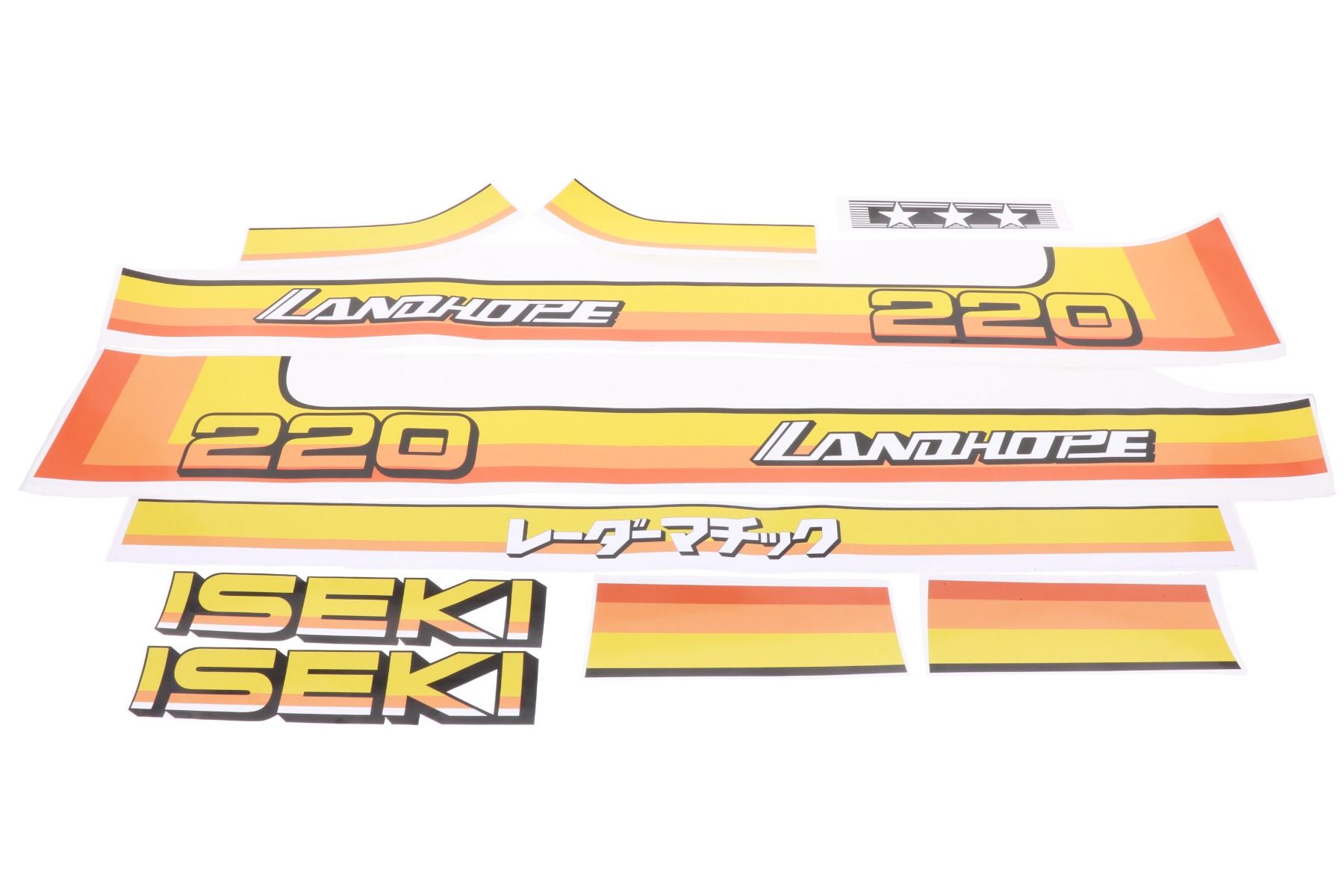 Autocollant pour capot Iseki Landhope TU220