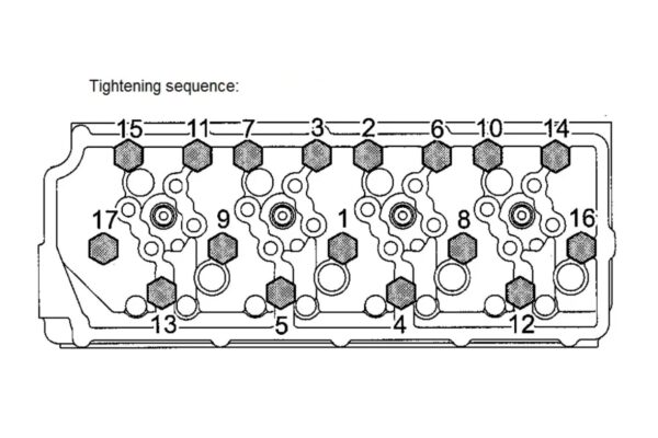 Junta de culata Mitsubishi D04FR – Image 2