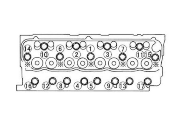Ensemble joint de culasse Mitsubishi 4D32 – Image 2