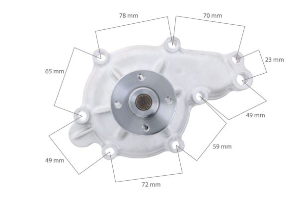 Pompe à eau Kubota V3307 – Image 3