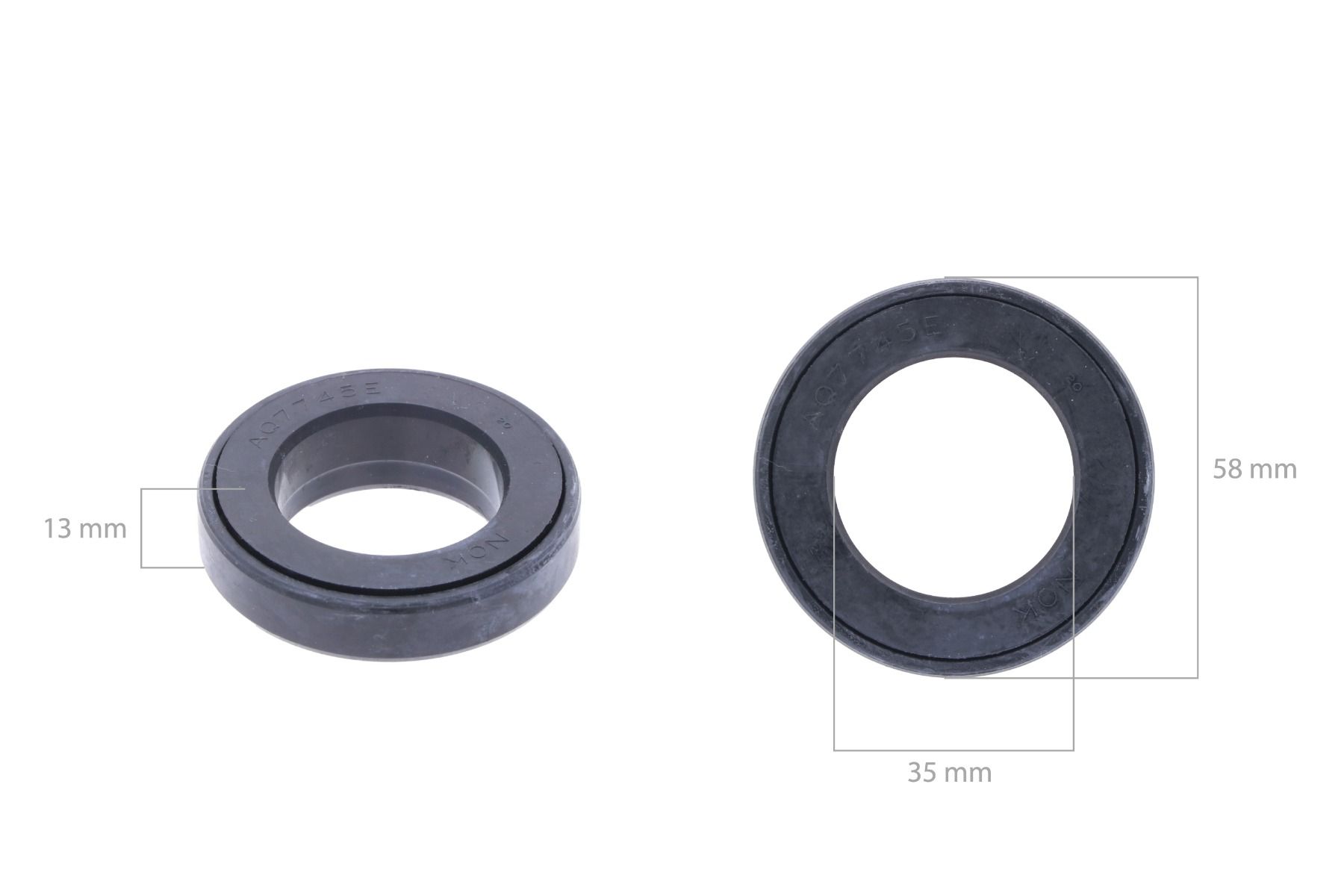 Joint d'arbre traversant 4WD / PTO  Joint d'arbre Kubota L, L1, M-type