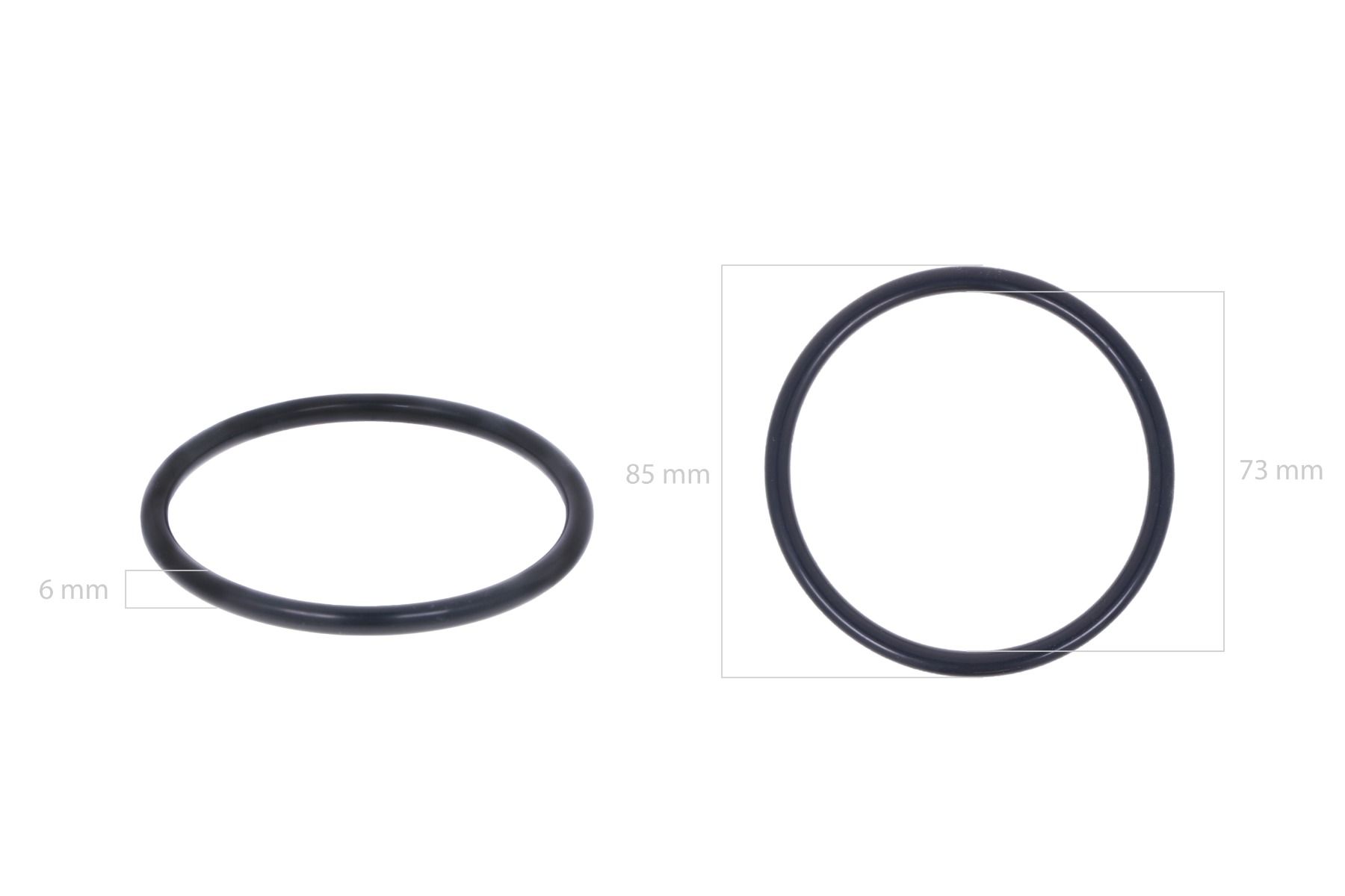 Joint torique pour essieu oscillant 4WD Iseki TA545, TA550, TE3210, TJ75, TJA8080, TJA8100