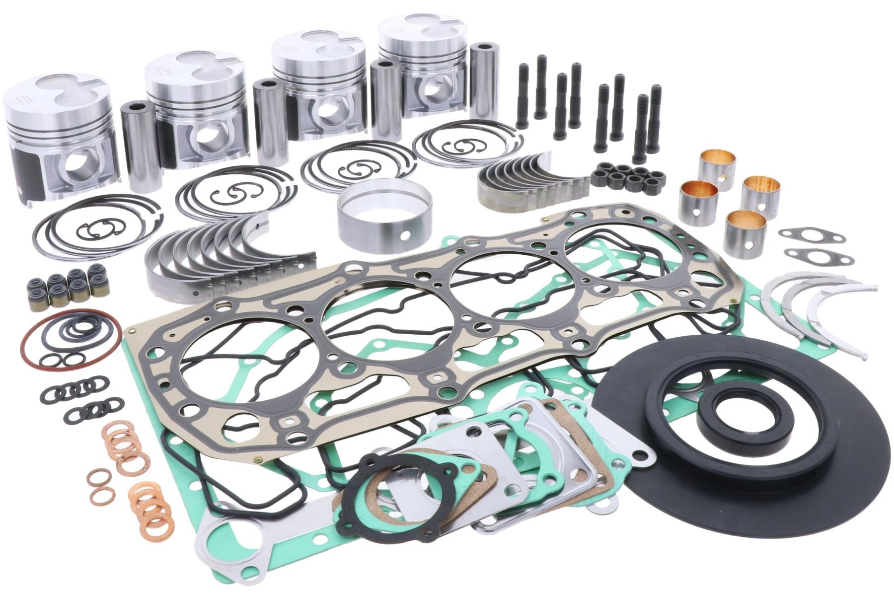 Kit de Révision du Moteur STD Shibaura N844LT, Perkins 404C-22T, Caterpillar 3024C/T,