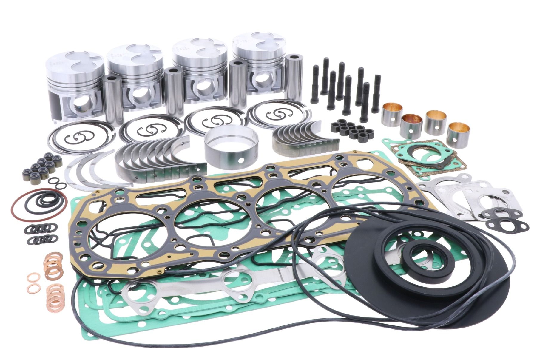 Kit de Révision du Moteur STD Shibaura N844L-D, Perkins 404A-22, 404D-22, Caterpillar C2.2,