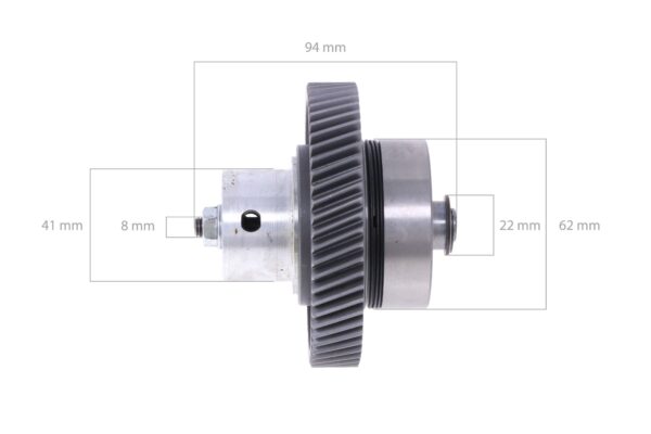 Pompe d'huile moteur complète Shibaura N843, N844, Perkins 403, 404, Caterpillar C1.1, C1.5, C2,2, 3013C, 3024, 3024C, Ford / New Holland TC40, TC40A – Image 3
