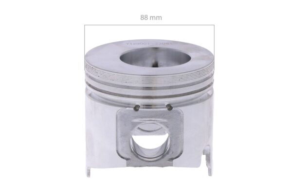 Piston avec Segments (Injection directe) STD Yanmar 3TNC88, 3TNE88, 4TNC88, 4TNE88, Komatsu 3D88E, 4D88E, – Image 2
