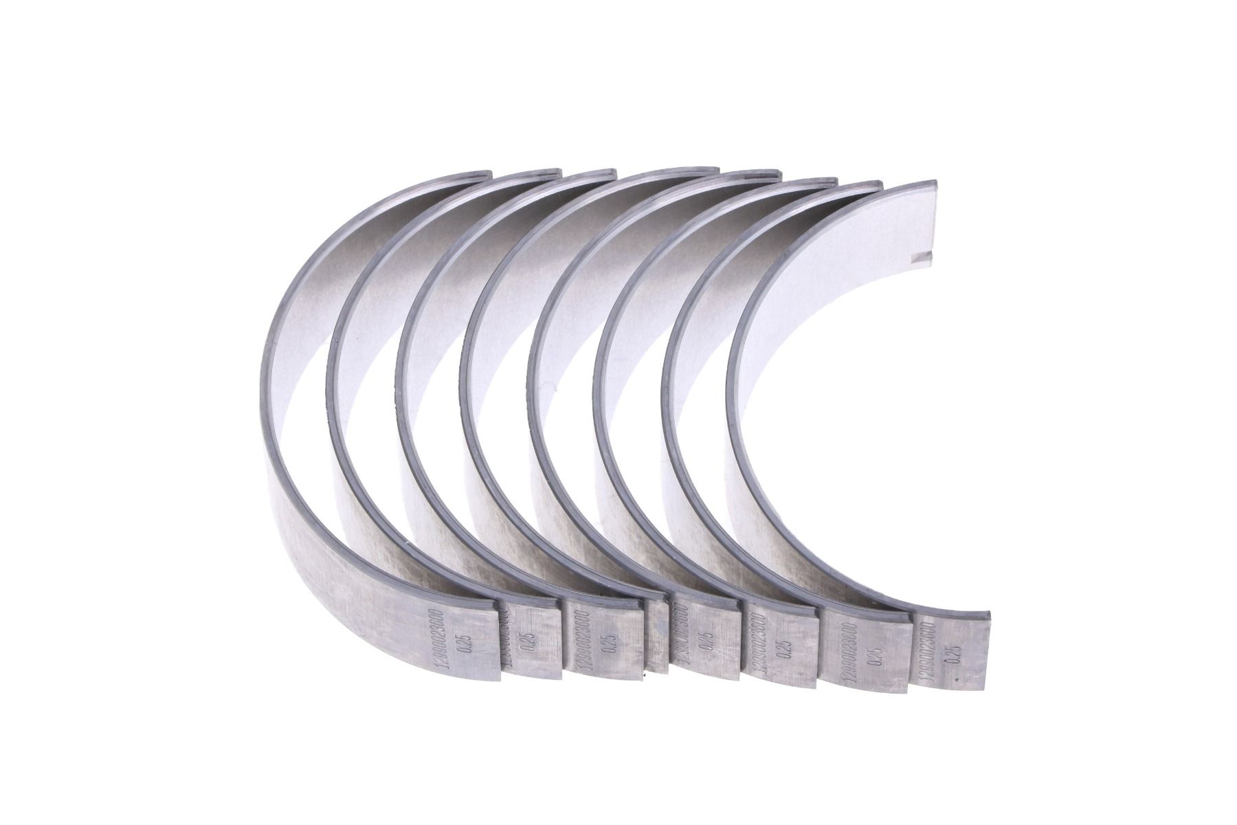 Jeu de roulements de bielle +0.25mm Yanmar 4TNE92, 4TNE94, 4TNE98, 4TNV92, 4TNV94L, 4TNV98, Komatsu 4D92E, 4D94E, 4D98E, S4D98E,