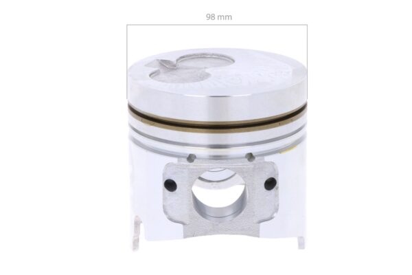 Piston avec Segments Injection indirecte STD Yanmar 4TNE98, Komatsu 4D98E, – Image 2