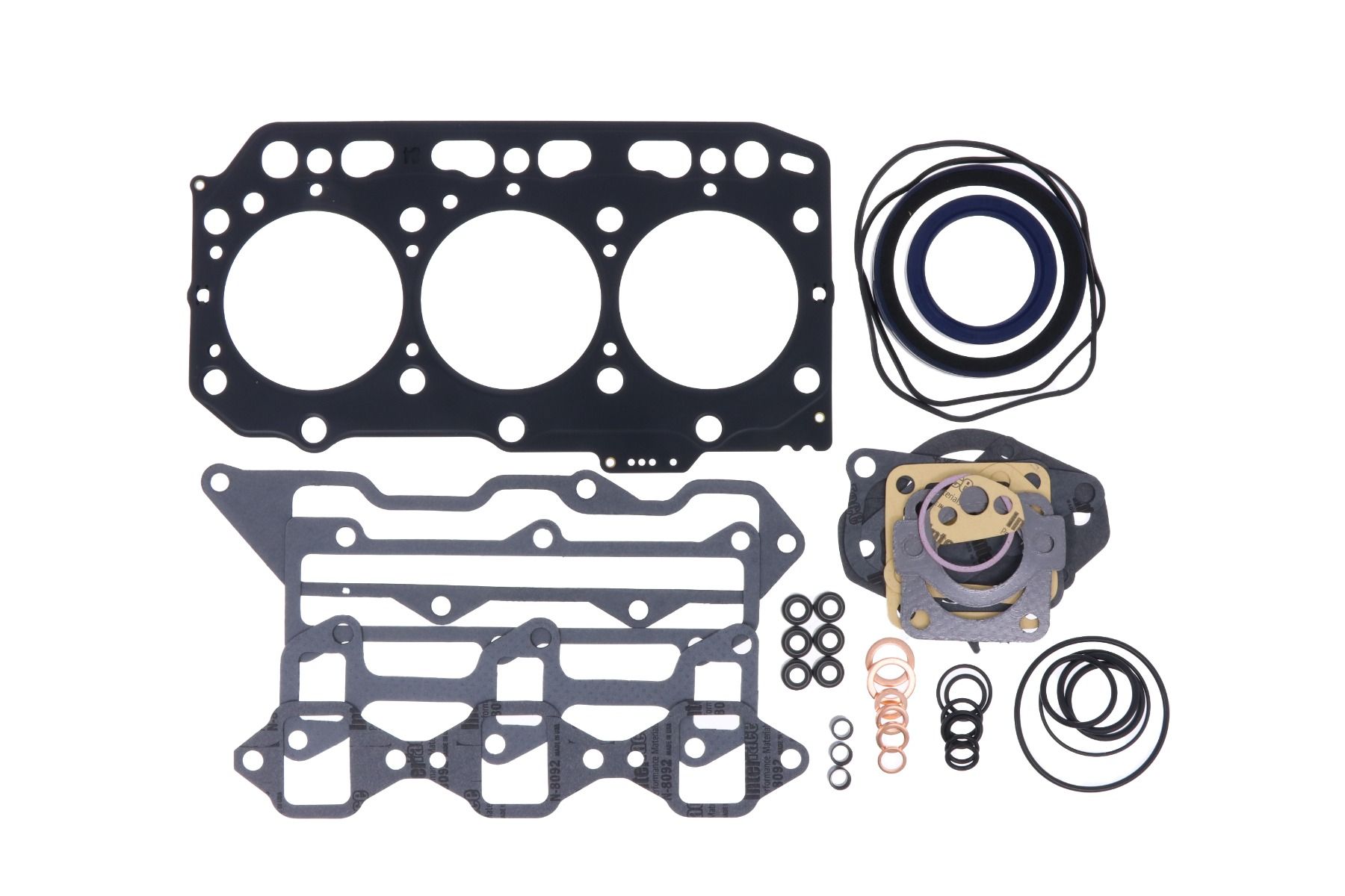 Ensemble de Joint Yanmar 3TNE84, 3TNE84T, 3TNV84, 3TNV84T, Komatsu 3D84E, 3D84N, S3D84, S3D84E,