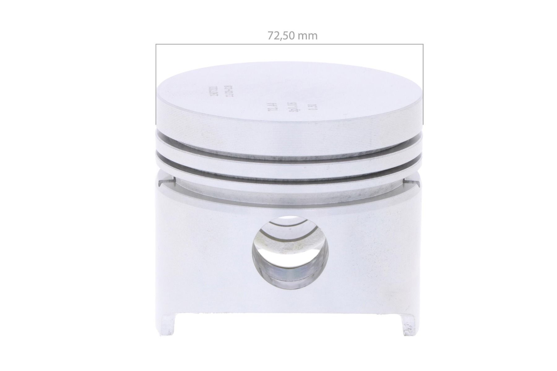 Piston +0.50mm Injection indirecte Kubota D850, V1100, Z600, ZB600,