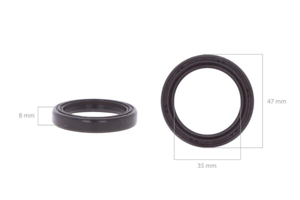 Joint de vilebrequin côté volant moteur Kubota Z402, Z602, D722, D950 – Image 4