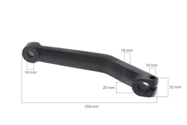 Bras de gouvernail Yanmar YM1500D – Image 2