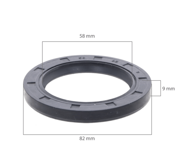 Bague de retenue du vilebrequin arrière Yanmar 2T90, 2TR16, 2TR17, 2TR19, 2TR20, 3T72, 3T75 – Image 3