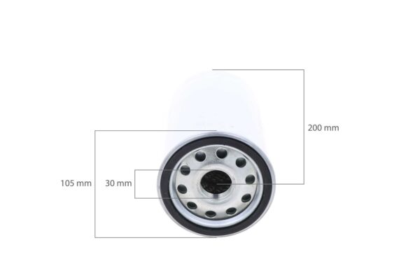 Hydraulique, filtre de transmission Iseki SF-, TG-, TH-Types, Massey Ferguson, Challenger, – Image 3