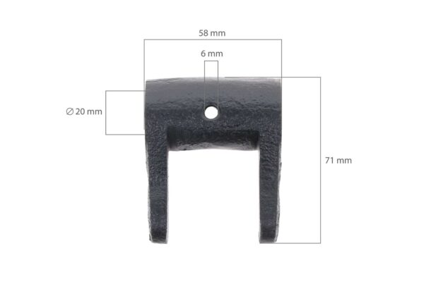 Fourchette de changement de vitesse Yanmar YM1500 ( Vert ) – Image 2
