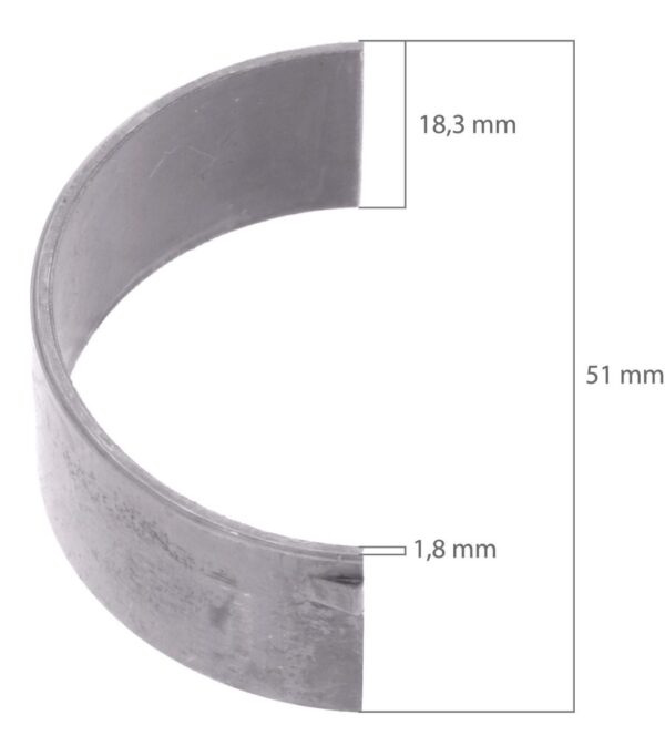 Roulement de bielle +0,50 Yanmar 2TR13, 3T84, YM – Image 3