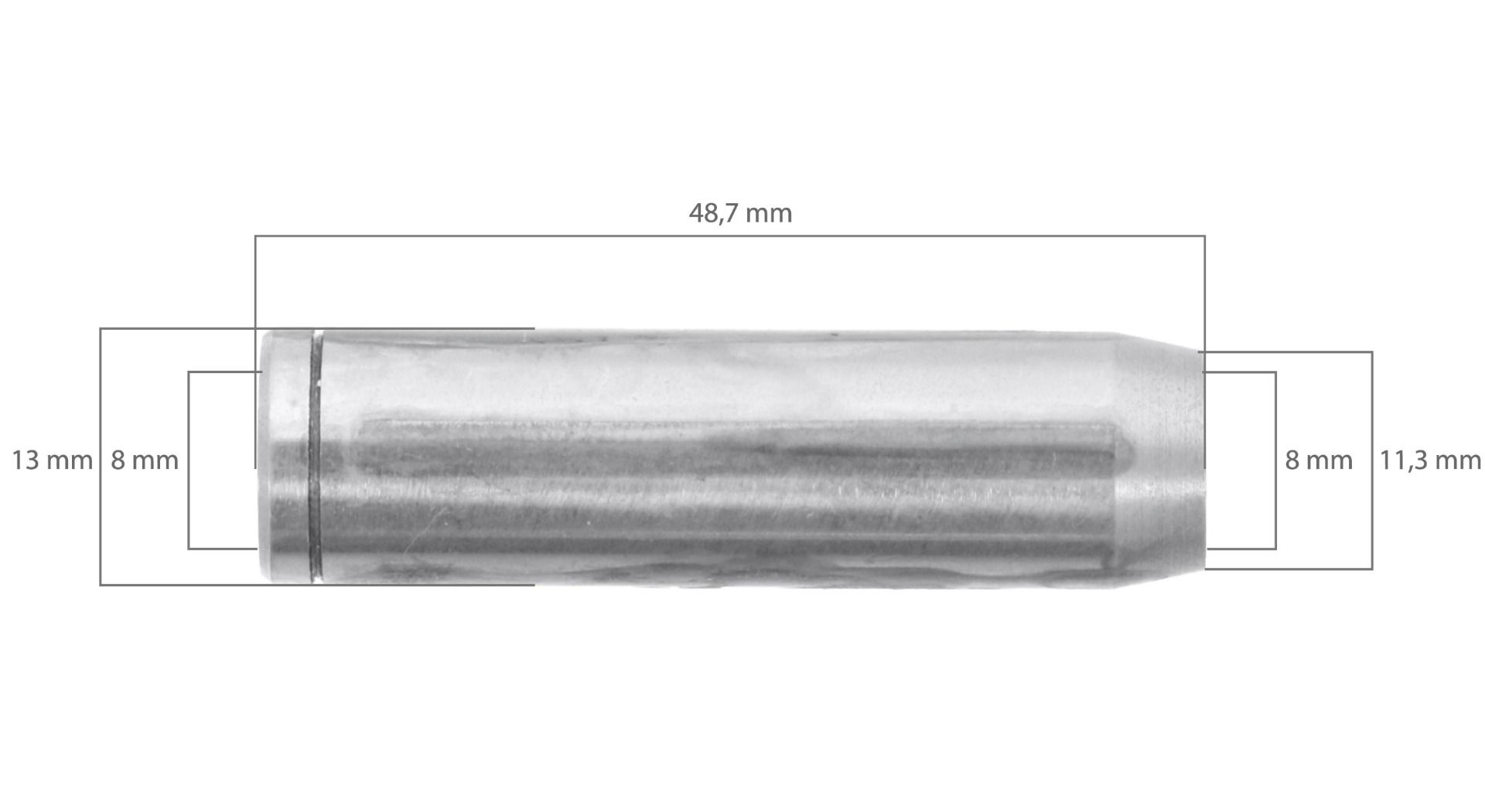 Guide de soupape d'admission Yanmar 2TR15, 3T80