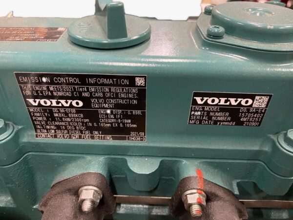 Moteur Volvo D0.9A-EFT08, Kubota D902 NOUVEAU!! – Image 6