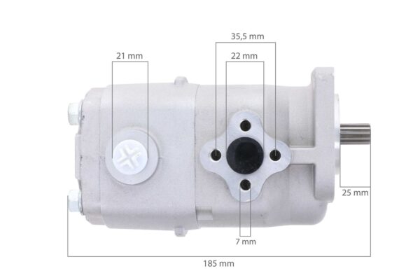 Kubota Hydraulique / Pompe de direction L-, L1-Types, – Image 3