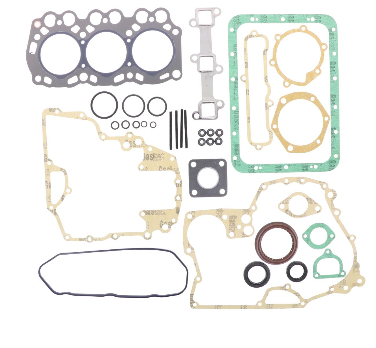 Jeu de joints de culasse Mitsubishi L3C, Iseki, Toro, Shibaura, Etc.,