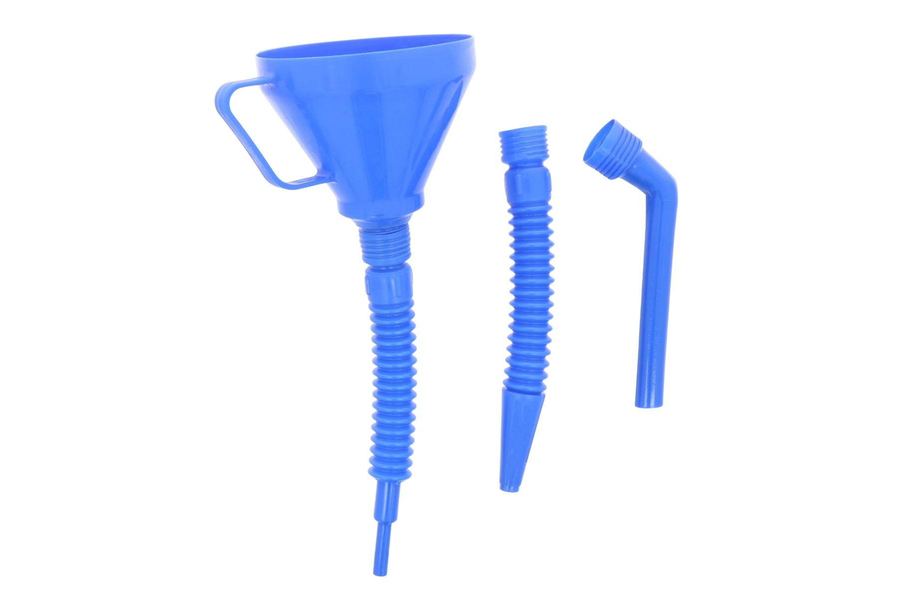 Entonnoir plastique avec tuyau flexible