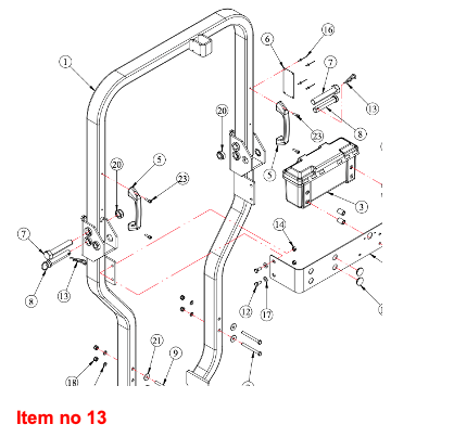 Goupilles Clip 4mm Captain, Startrac, Antonio Carraro, Etc.,