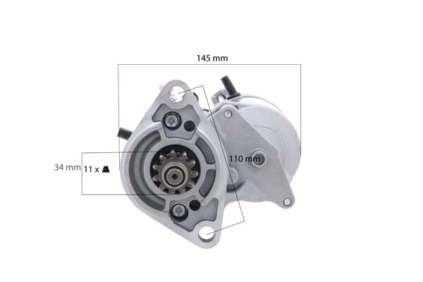 Démarreur  12V. Shibaura, Case IH, New Holland, Ransomes, Fiat Hitachi, Terex, Etc., – Image 4