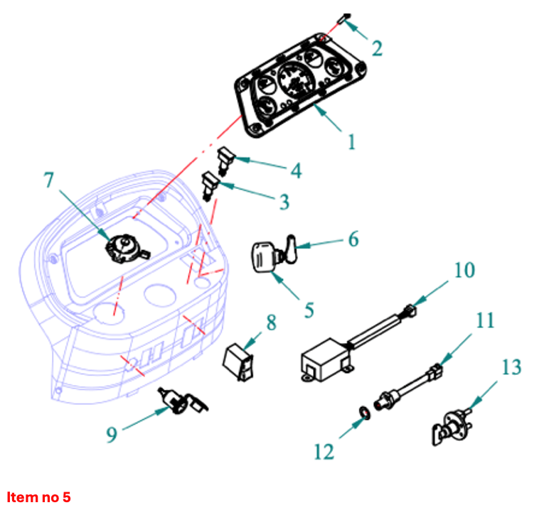 Serrure de contact Captain 273, Startrac 273,