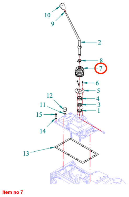 Caoutchouc pour boîte de vitesses Captain 273, Startrac 273,