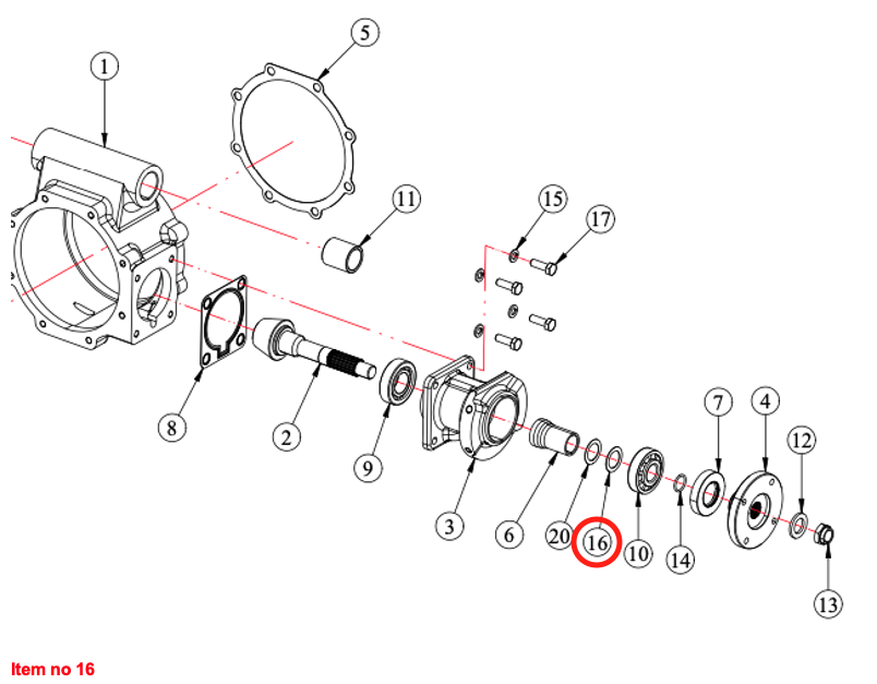 Cale Ø20.5xØ30x0.5mm Captain, Startrac, Agritech, Antonio Carraro, Etc.,