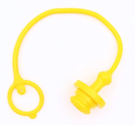 Bouchon anti-poussière à dégagement rapide ½” (jaune) Captain, Startrac, Antonio Carraro, Etc.,