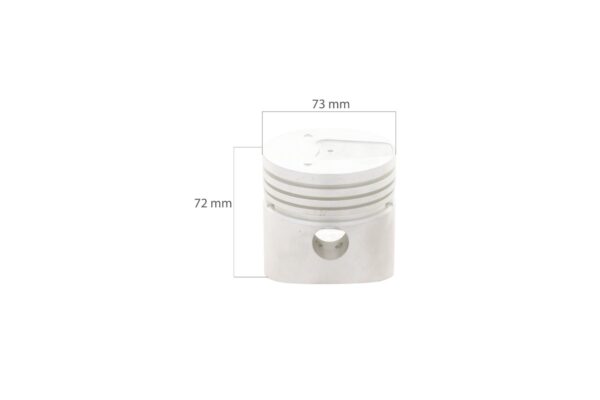Piston Mitsubishi K3D, K4D, Iseki TU, Indirecte inspuiting Nouveau type – Image 2