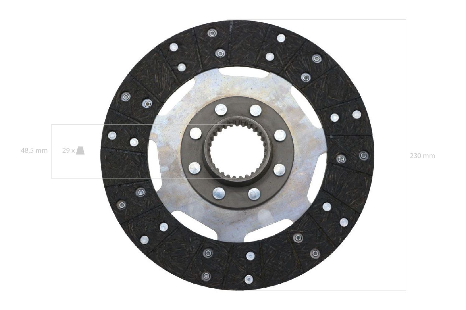 Disque Embrayage Ford / New Holland Dexta, Super Dexta