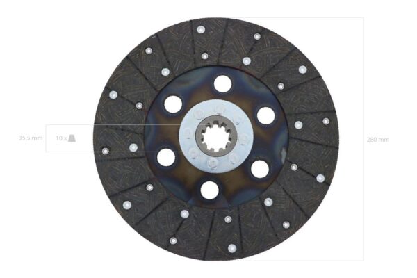 Disque Embrayage Ford / New Holland Major, Power Major, Super Major