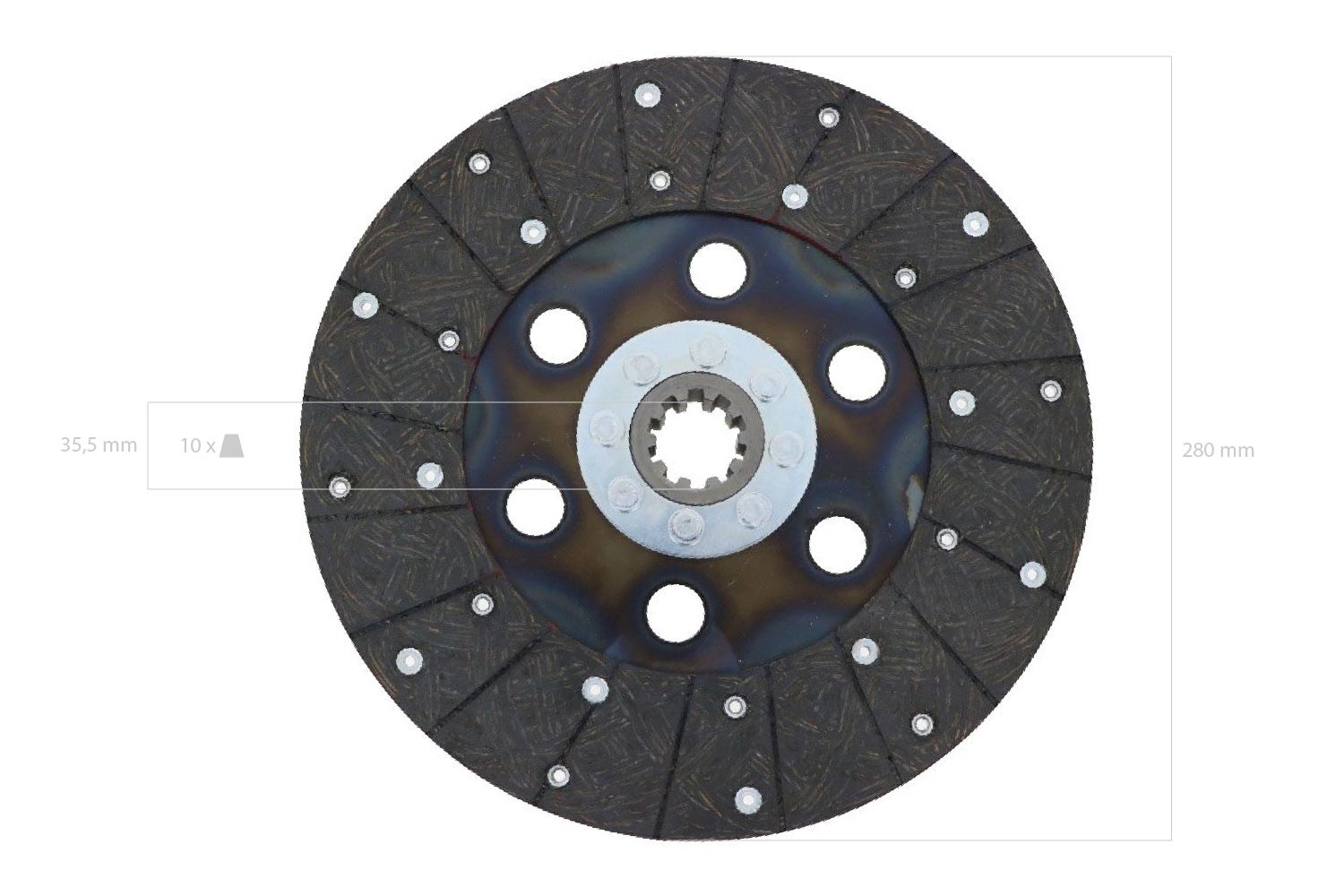 Disque Embrayage Ford / New Holland Major, Power Major, Super Major