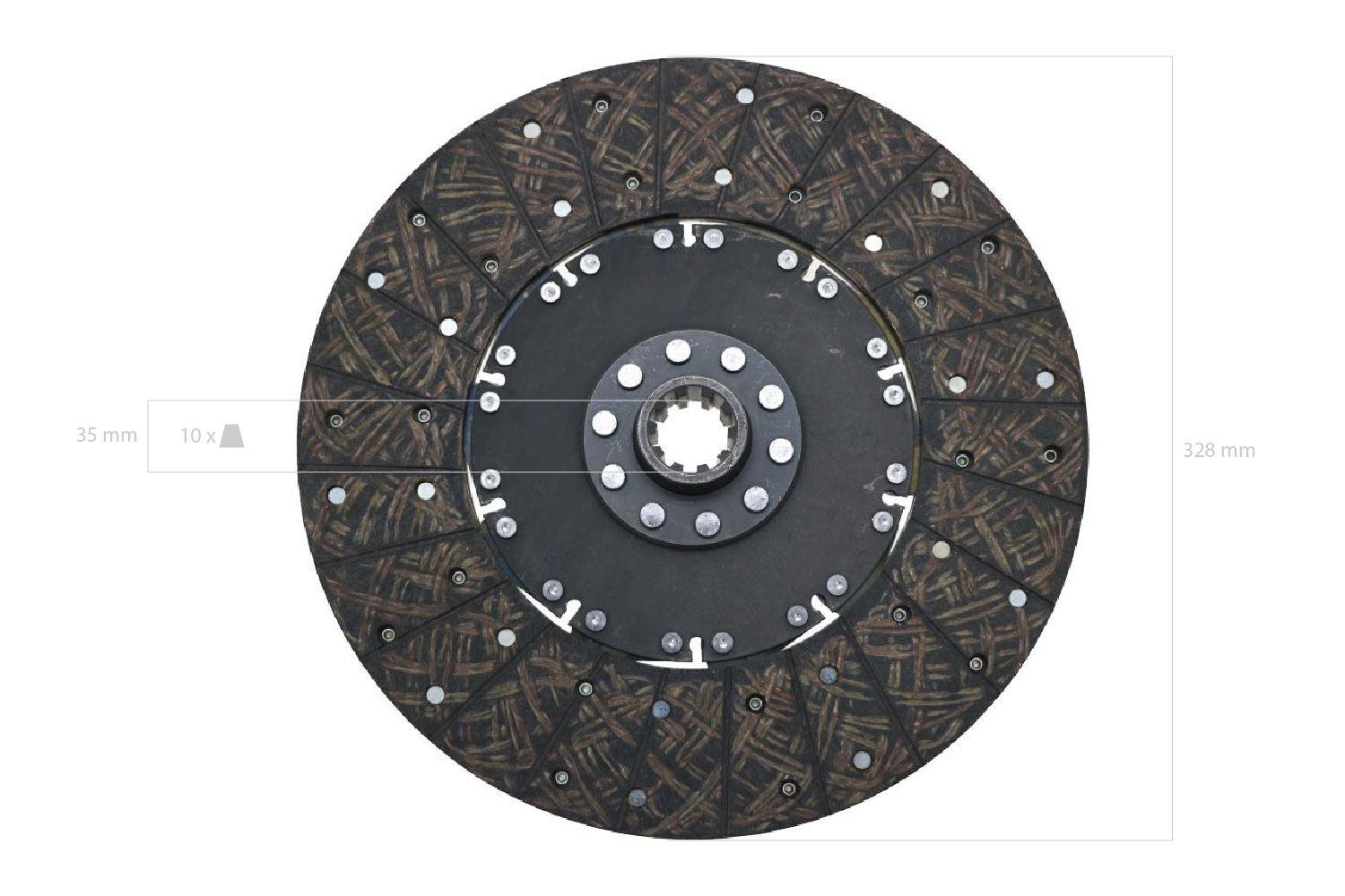 Disque Embrayage Ford / New Holland Power Major, Super Major