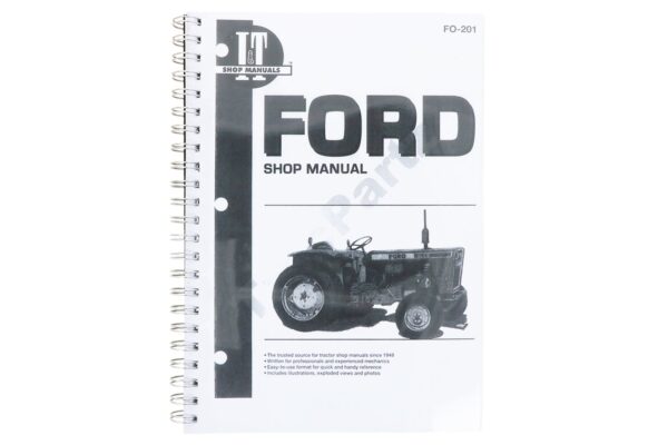 Manuel atelier de réparation Fordson, Ford, New-Holland, (anglais)