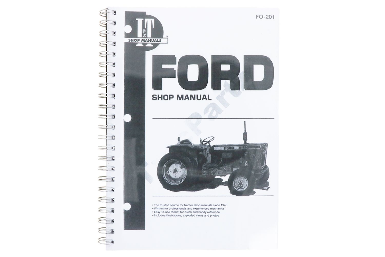 Manuel atelier de réparation Fordson, Ford, New-Holland, (anglais)