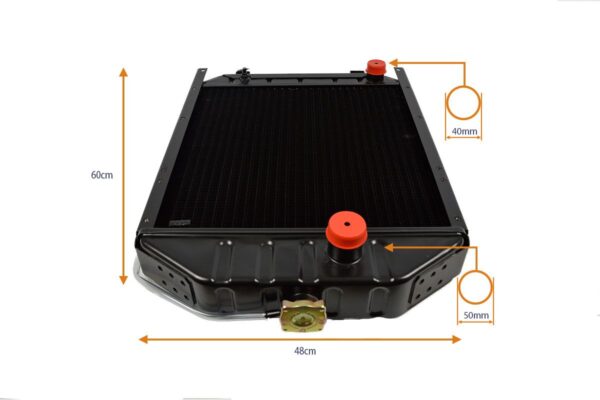 Radiateur Landini 5500, 6500, 7500, 7550, 8500, Massey Ferguson 154, 174, 184, 194, 233, 234C, 253, 254C, 273, 274, 274C, 274SK, 283, 284, 293, 294, 440Xtra Brazilian – Image 8
