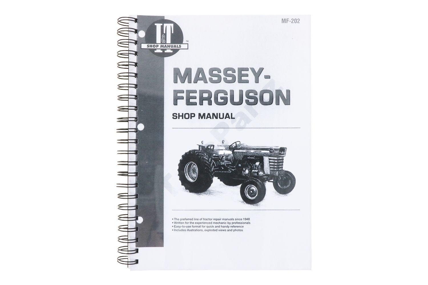 Manual Massey Ferguson 175, 180, 205, 210, 220, 2675, 2705, 2745, 2775, 2805 (anglais)